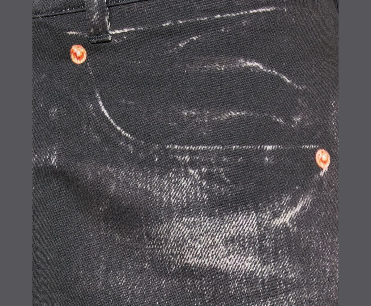 Calvin Klein Denim skirt Black – fotó 3/5