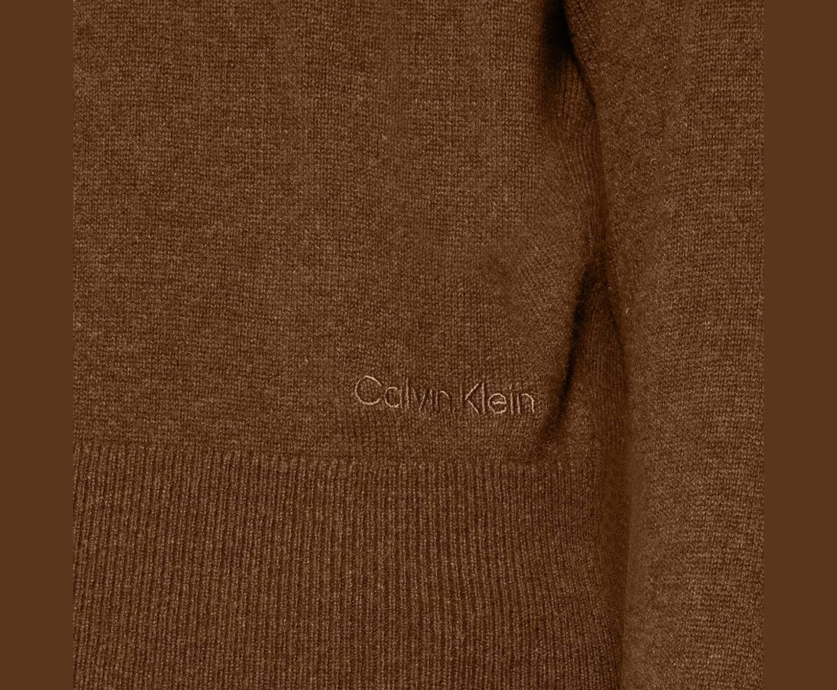 Calvin Klein Cashmere pullover Espresso Style Brown – sudadera – foto 3 de 5