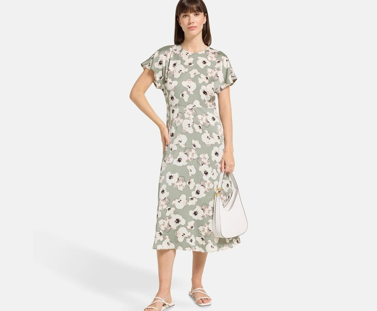 Calvin Klein Midi dress Matte Lime – odjeća – fotografija 5 od 5