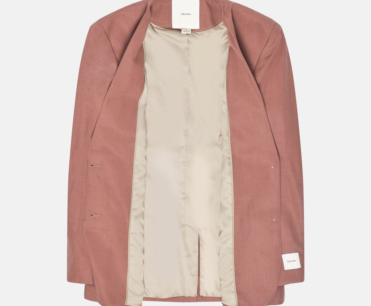 Calvin Klein Blazer Mauve – vêtements – photo 5 sur 6