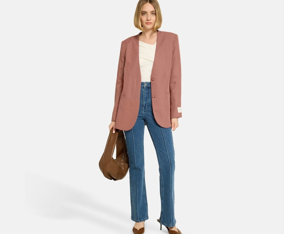 Calvin Klein Blazer Mauve – vêtements – photo 6 sur 6