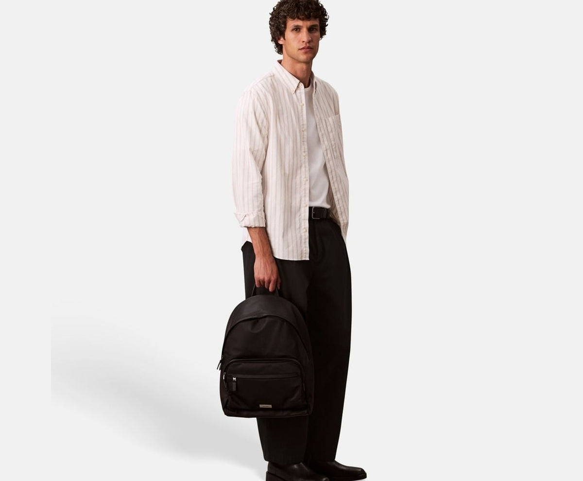 Calvin Klein Backpack Sleek Round Black – раница – снимка 4 от 4