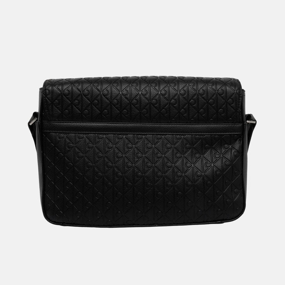 Calvin Klein Cross-body bag Emblem Black – táska – fotó 4/5