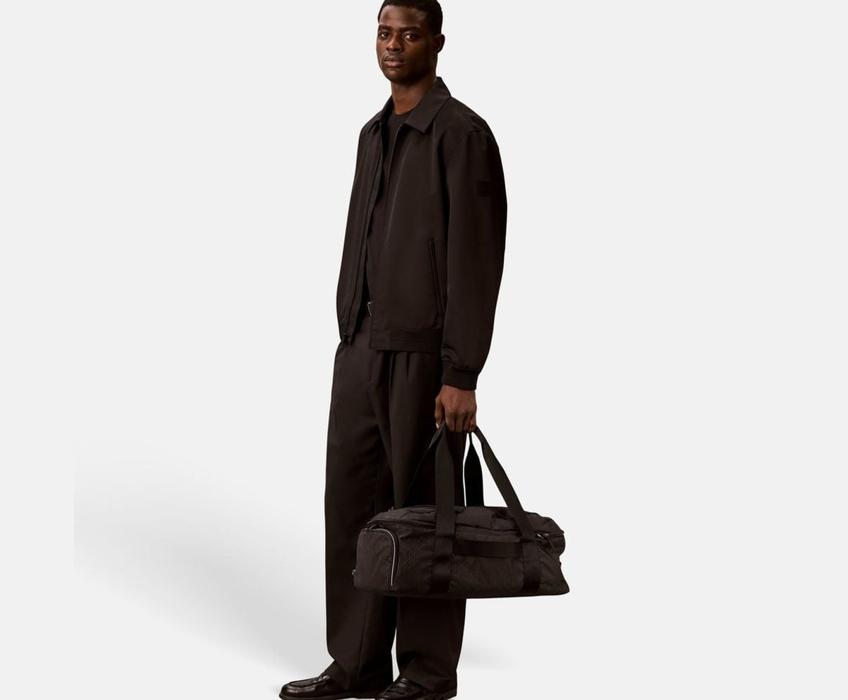 Calvin Klein Duffle bag Emblem Black – чанта – снимка 4 от 4