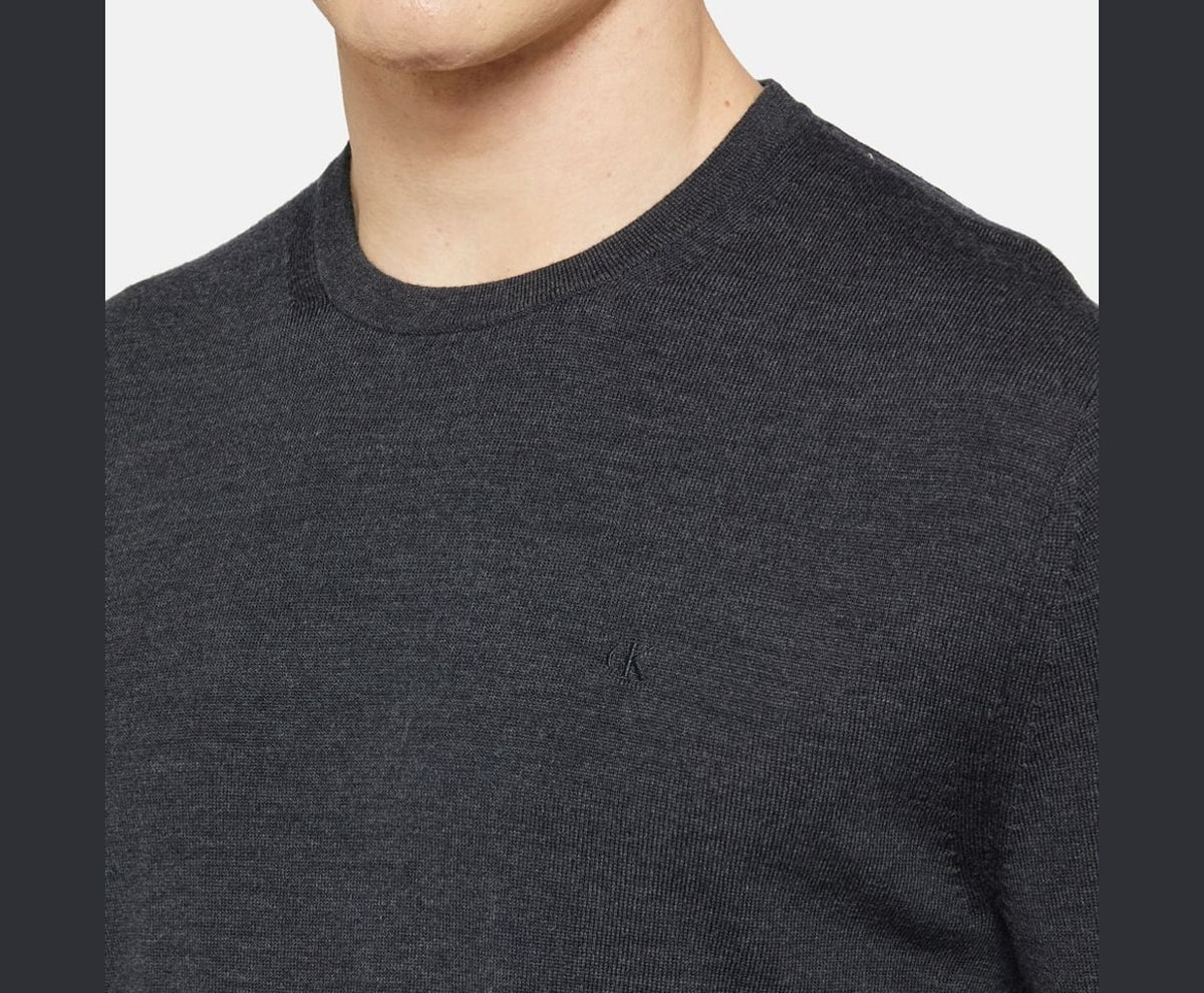 Calvin Klein Wool pullover Grey – kleding – foto 3 van 5