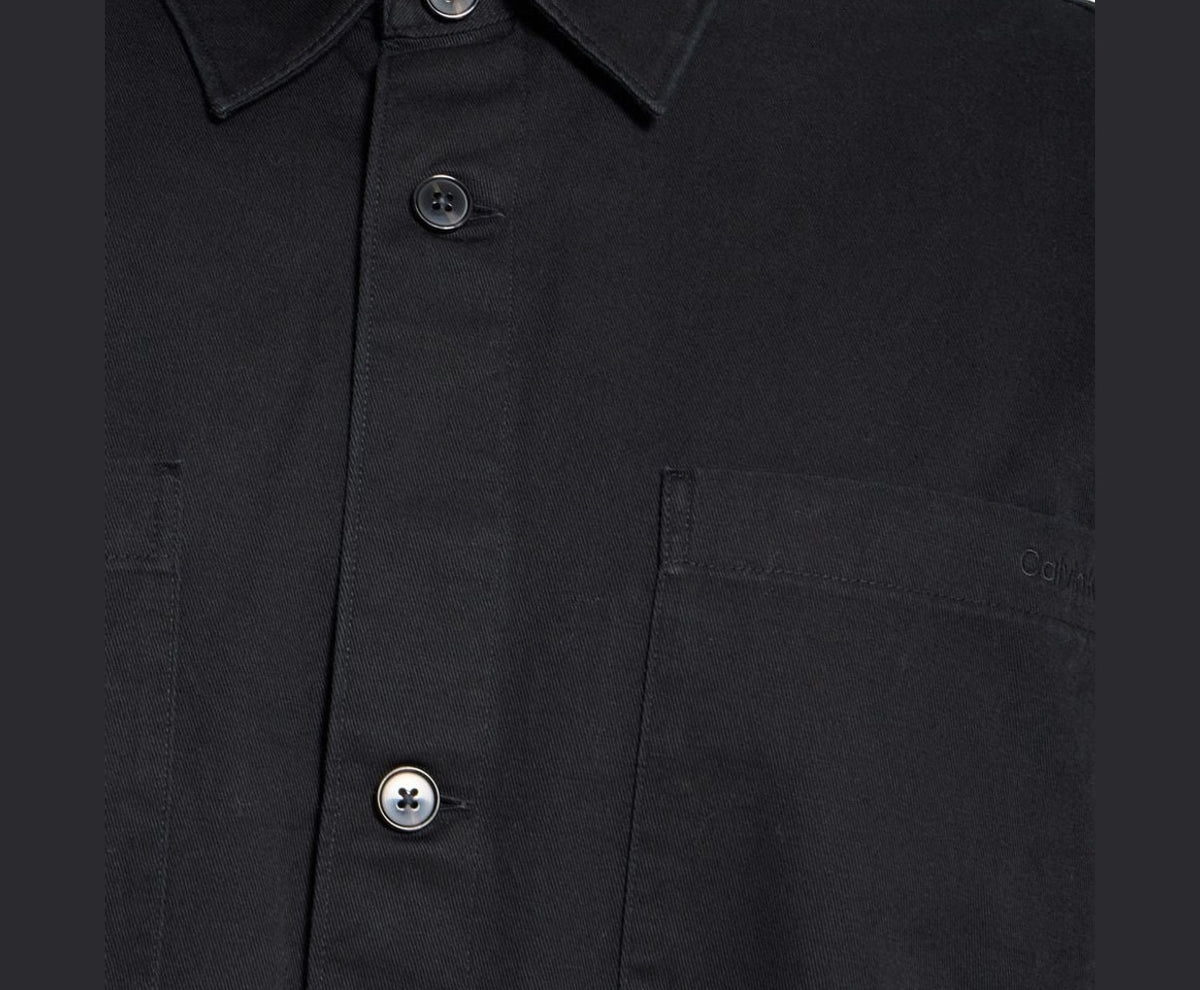 Calvin Klein Long-sleeved shirt - easy fit Black – t-shirt – photo 3 of 5