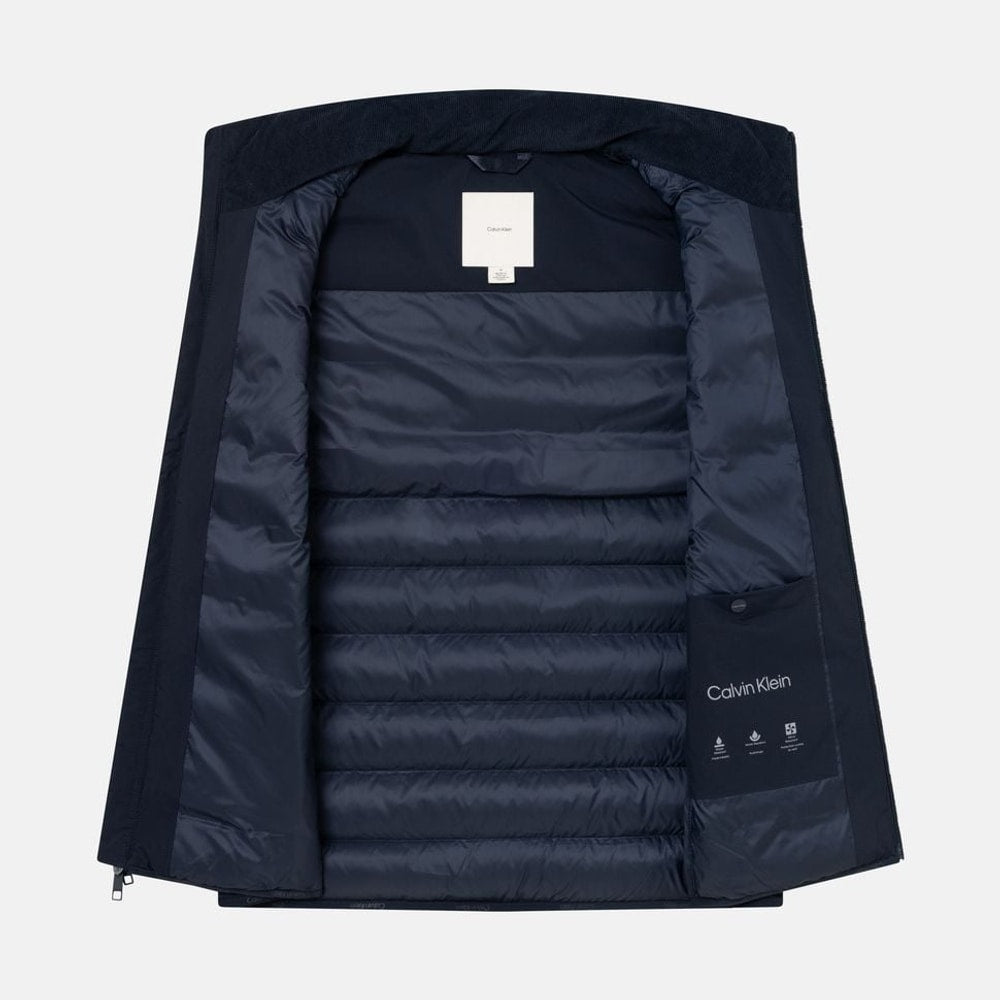 Calvin Klein Quilted gilet Dark Blue – яке – снимка 5 от 6