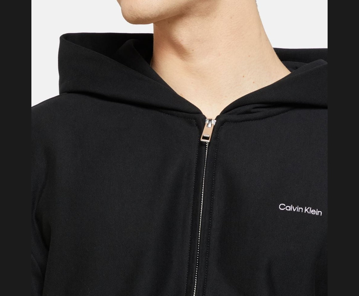 Calvin Klein Hooded sweat jacket Black – jas – foto 3 van 5