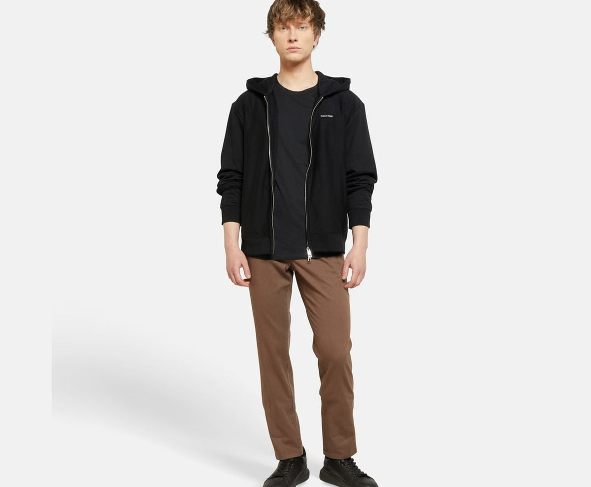 Calvin Klein Hooded sweat jacket Black – jas – foto 5 van 5
