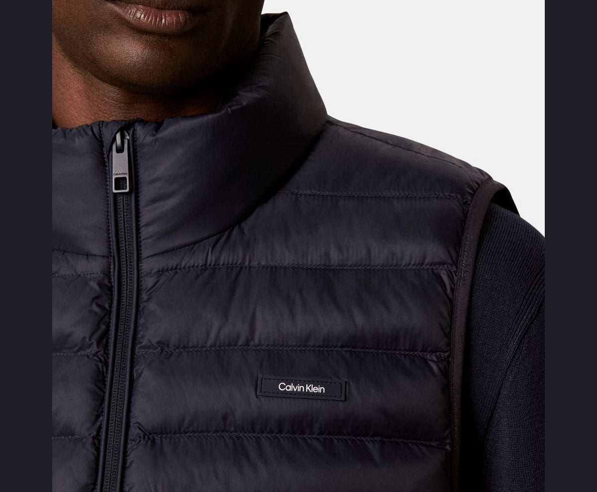 Calvin Klein Quilted gilet Dark Blue – jakna – fotografija 3 od 5