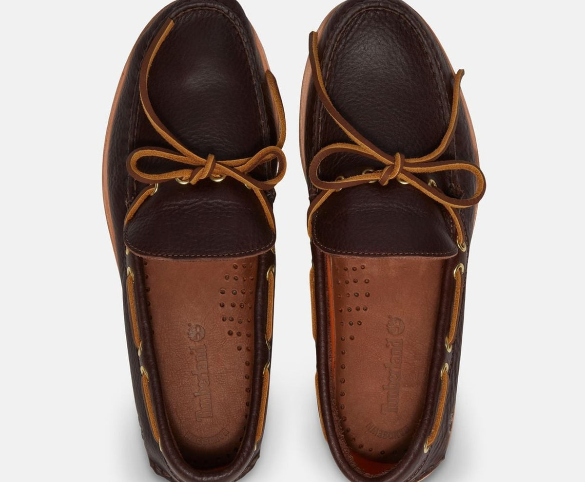 Timberland TB0A5SPE Dark Brown – cipő – fotó 4/5