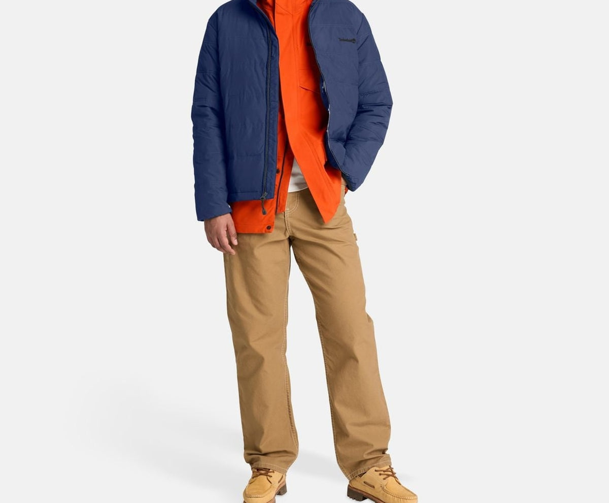 Timberland Winter jacket Axis Peak Midnight Blue – dzseki – fotó 5/5