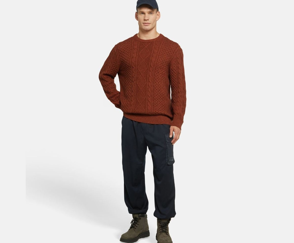 Timberland Knitted jumper Phillips Brook Cherry Red – одяг – фото 5 з 5