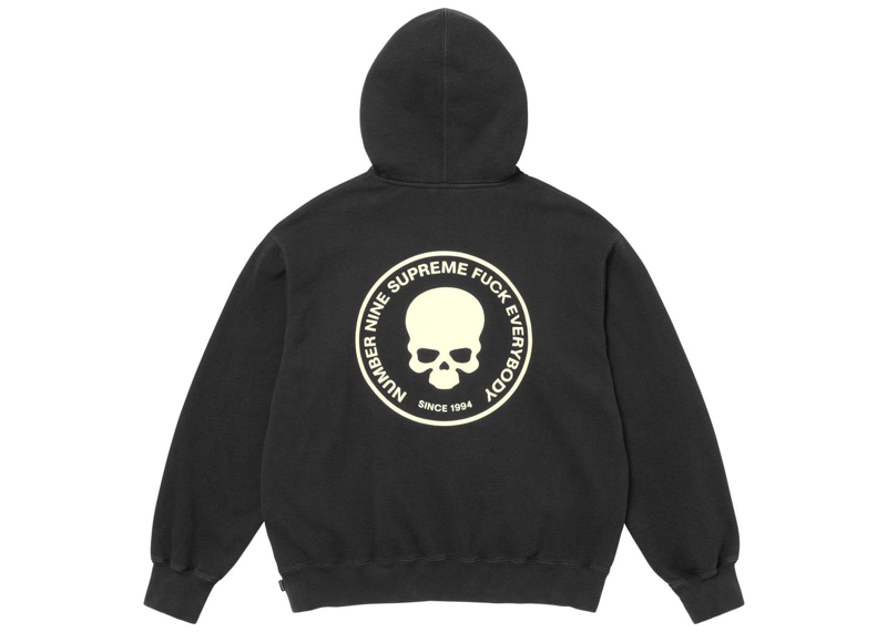 Supreme Number (N)ine Hooded Sweatshirt Black