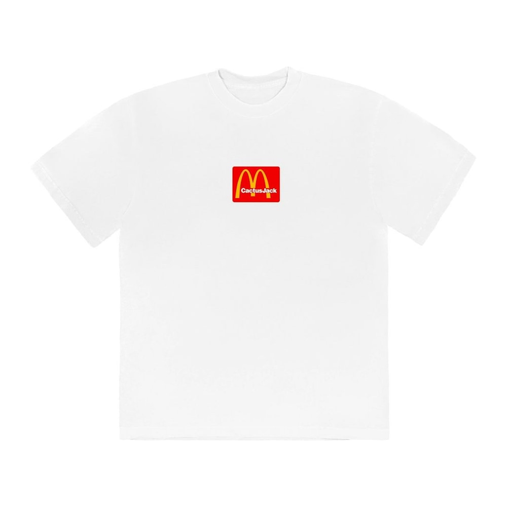 Travis Scott x McDonald's Sesame Tee White – tričko