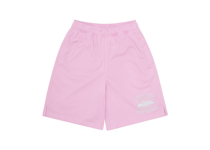 Corteiz Alcatraz Mesh Shorts Pink-Corteiz-pikastore.cz