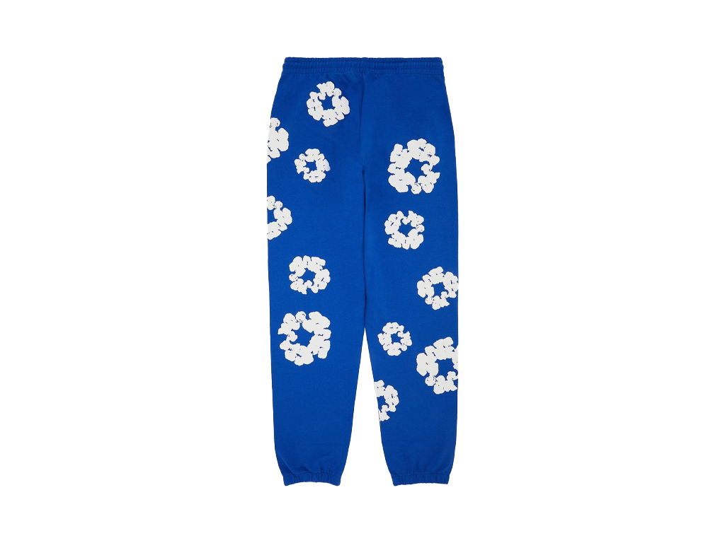 Denim Tears The Cotton Wreath Sweatpants Royal Blue