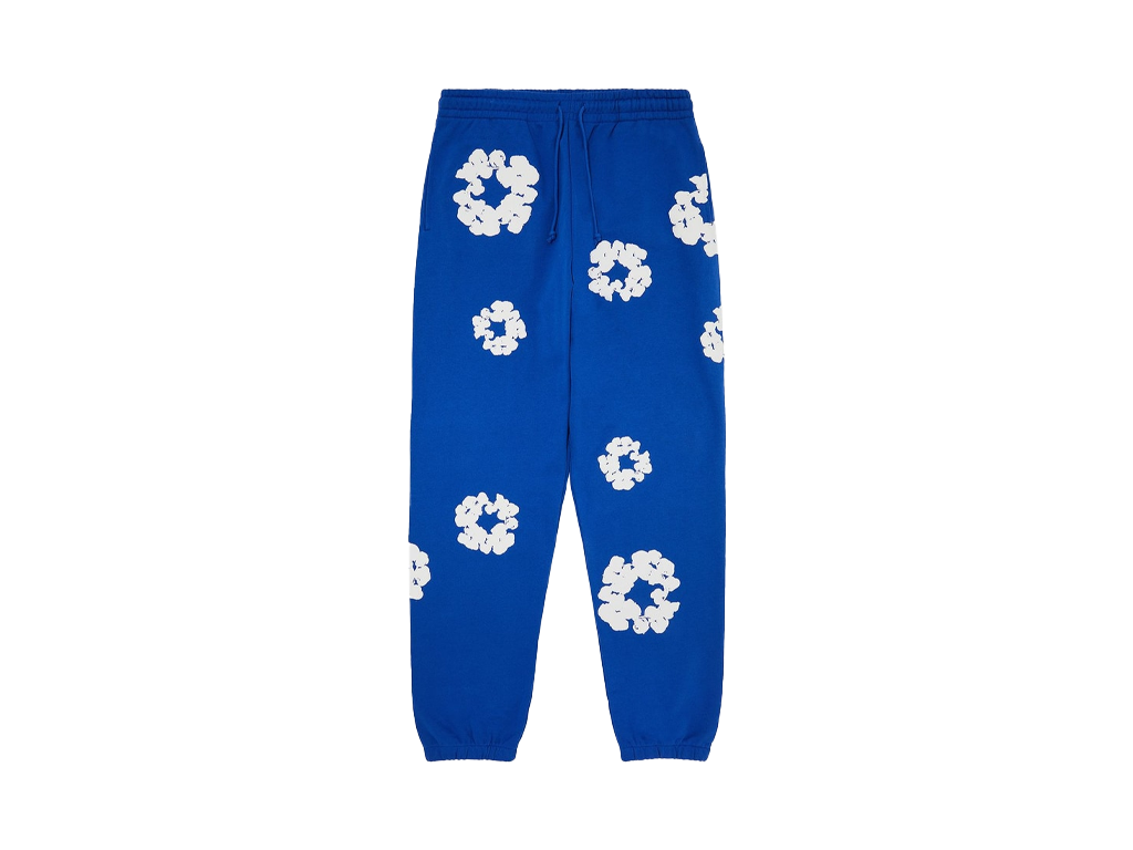 Denim Tears The Cotton Wreath Sweatpants Royal Blue