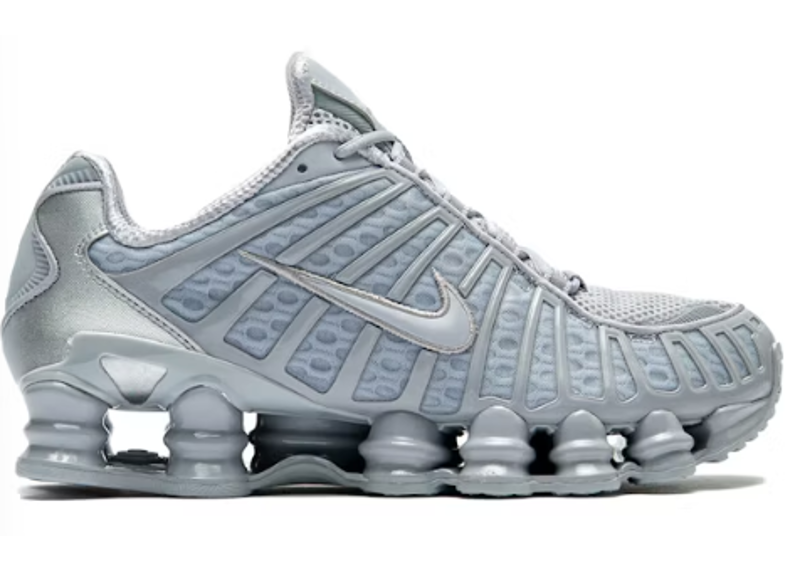 Nike Shox TL Wolf Grey Metallic Silver (Womens)