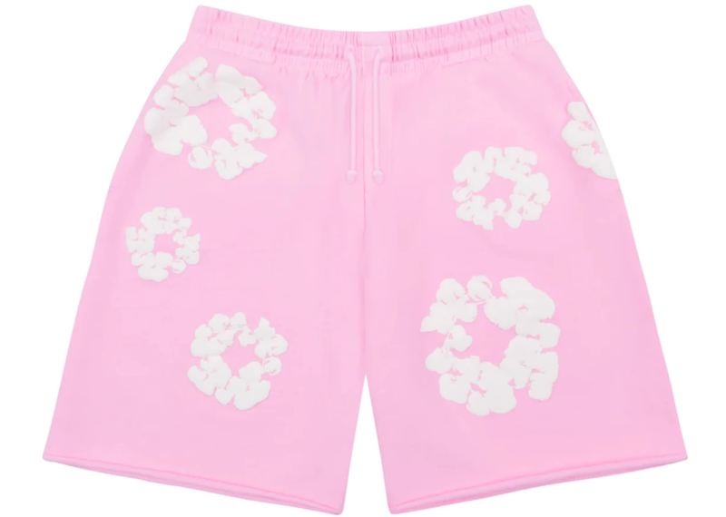 Denim Tears The Cotton Wreath Sweatshorts Powder Pink 2025-Denim Tears-pikastore.cz