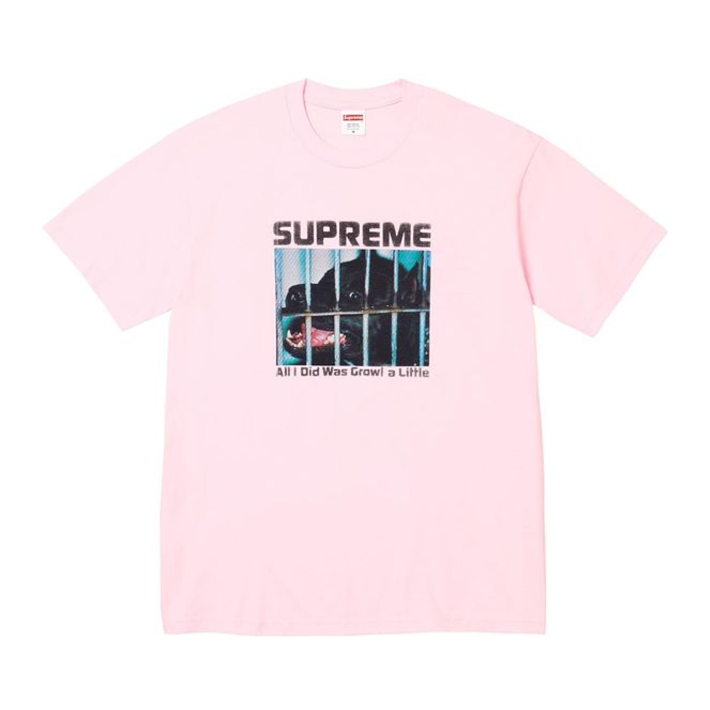 Supreme Growl Tee Light Pink – футболка