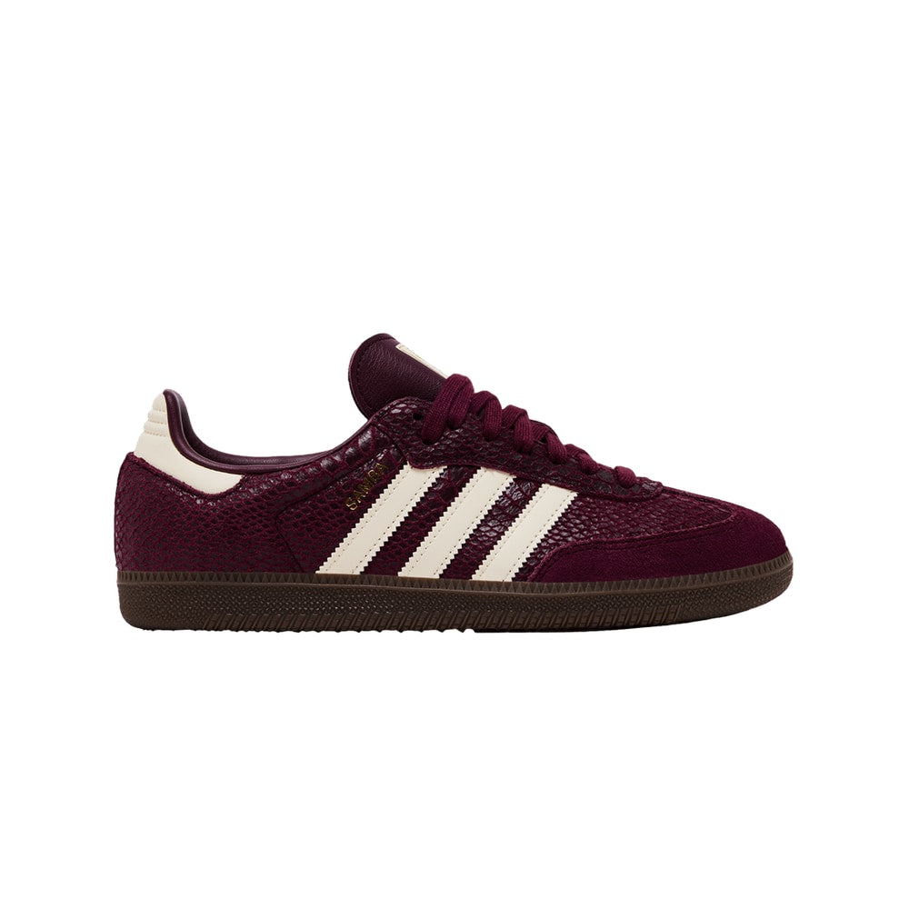 adidas Wmns Samba OG Maroon Cream White Gold – tenisky, růžová