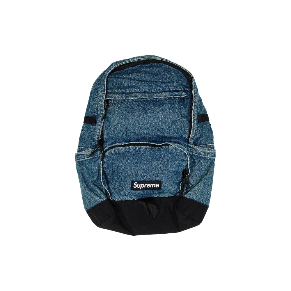 Supreme Denim Backpack Washed Indigo