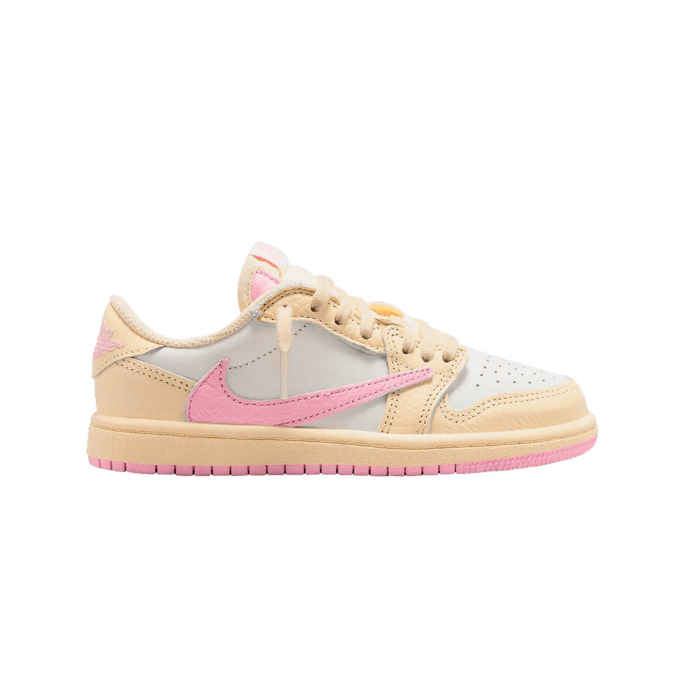 Travis Scott x Air Jordan 1 Low OG SP PS Shy Pink – tenisky, béžová