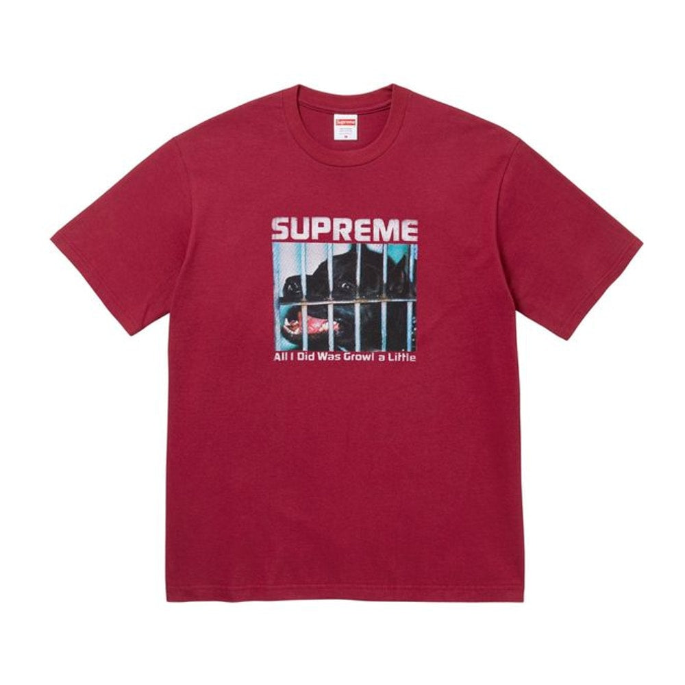 Supreme Growl Tee Cardinal – тениска