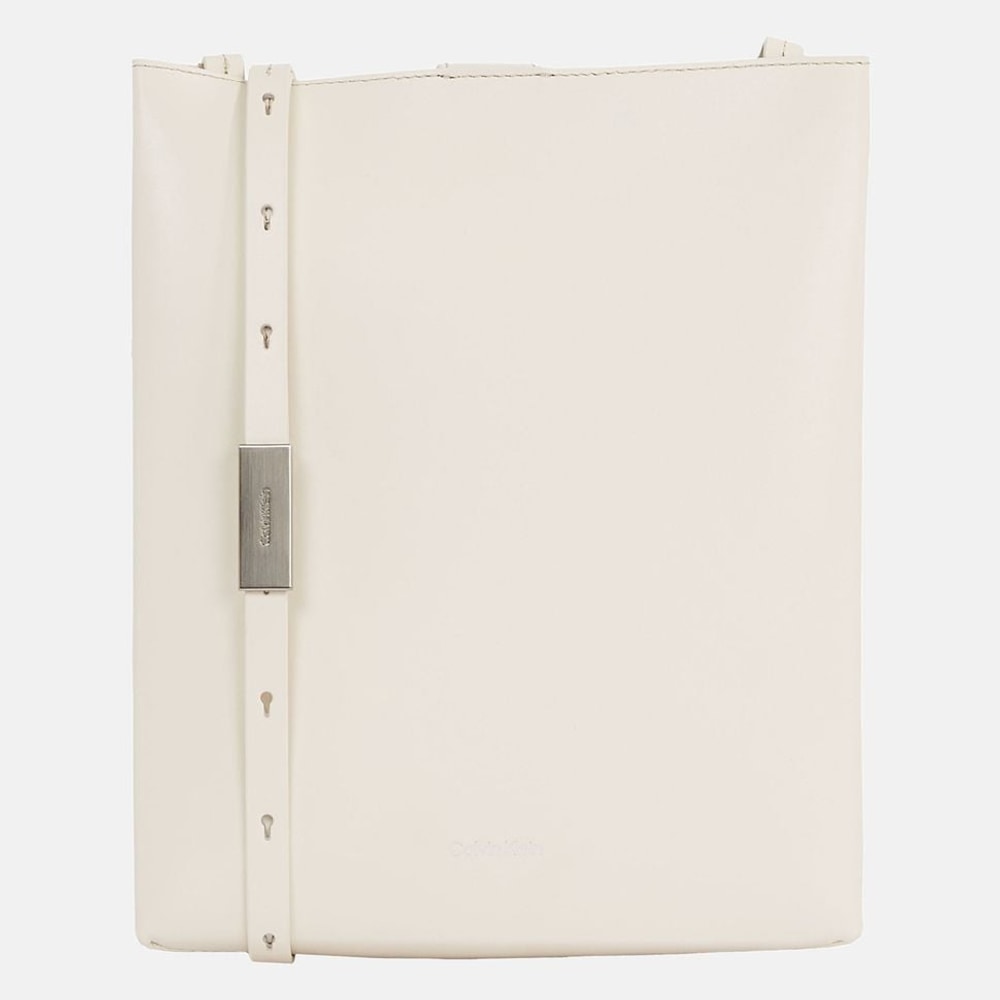 Calvin Klein Leather cross body bag White – bag, white