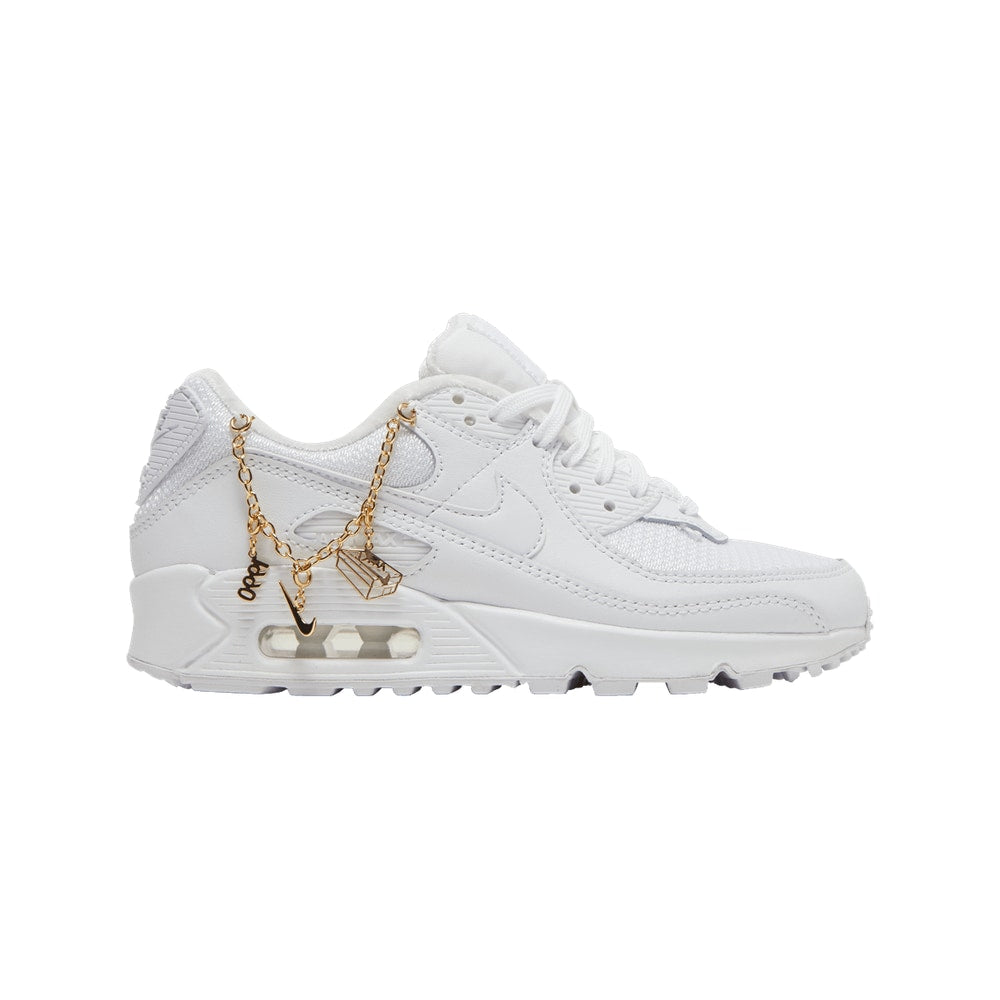 Nike Wmns Air Max 90 Premium Lucky Charms – chaussures, blanc