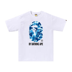 BAPE ABC Camo By Bathing Ape Tee White Blue