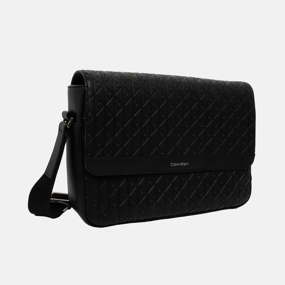 Calvin Klein Cross-body bag Emblem Black – Tasche, schwarz