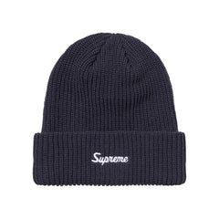Supreme Loose Gauge Beanie Navy