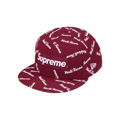 Supreme World Famous Box Logo New Era Cardinal