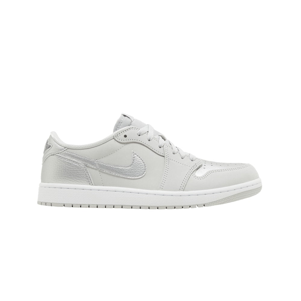 Air Jordan 1 Retro Low OG Metallic Silver – tenisky, bílá