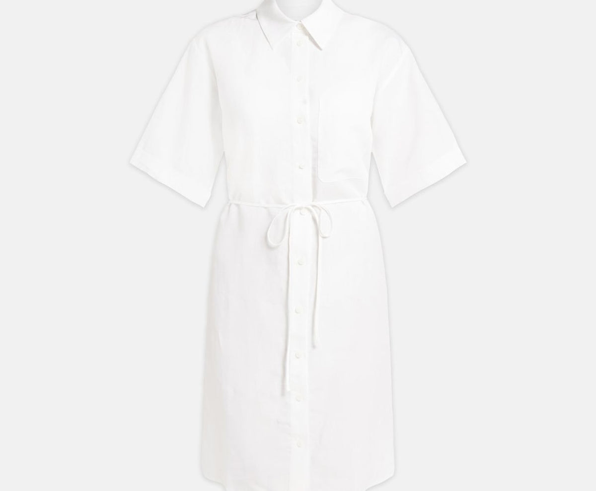 Calvin Klein Shirt dress White – kleding, wit