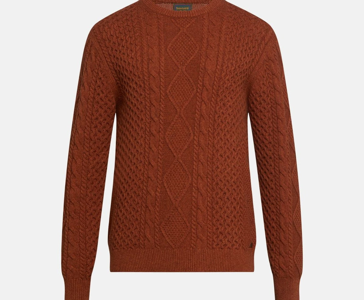 Timberland Knitted jumper Phillips Brook Cherry Red – vêtements