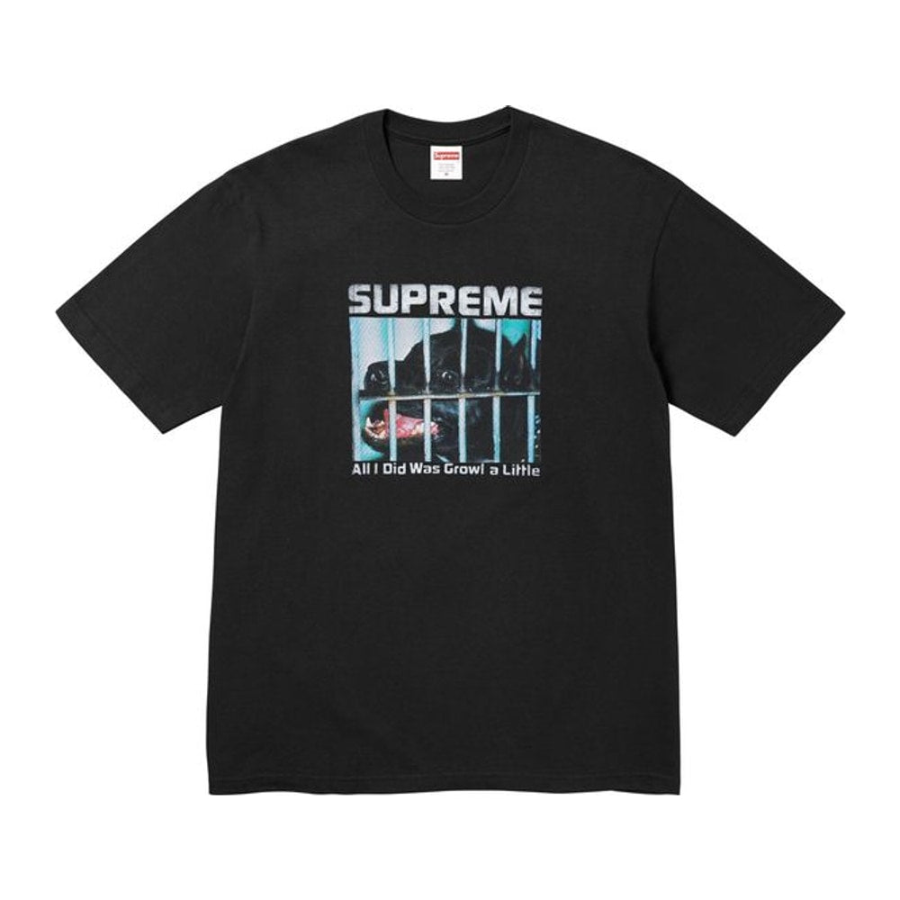 Supreme Growl Tee Black – футболка