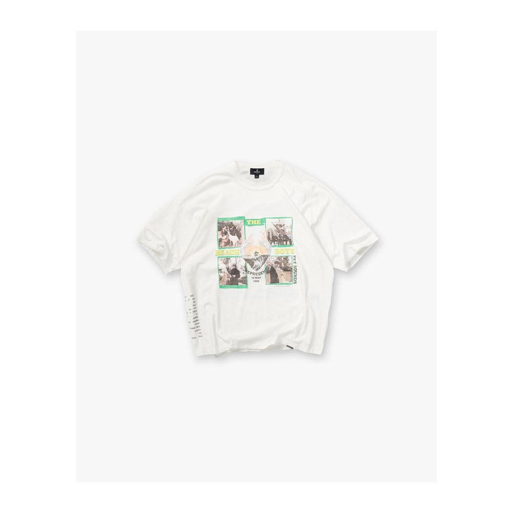 Represent x Beach Boys Pet Sounds T-Shirt Flat White