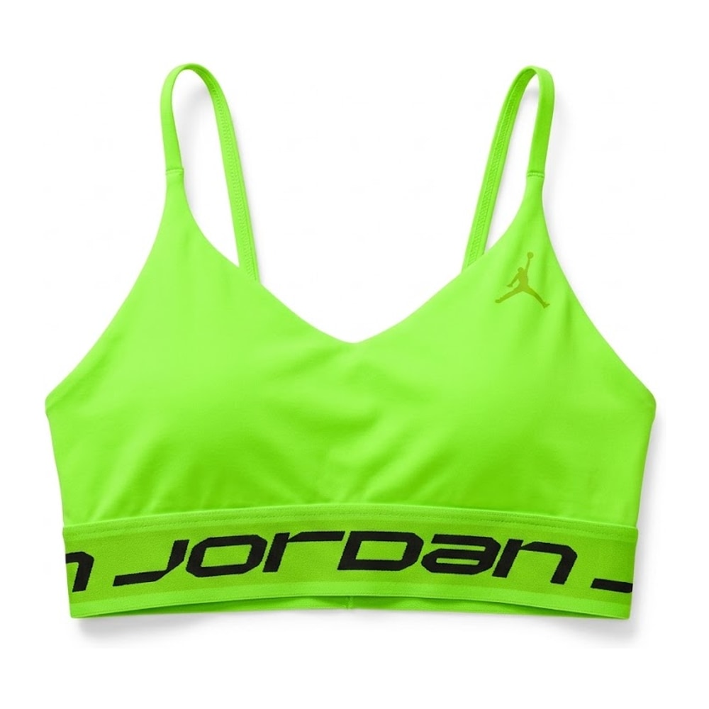 Nike Jordan Sport Indy Logo Bra Elektric Green – ruházat