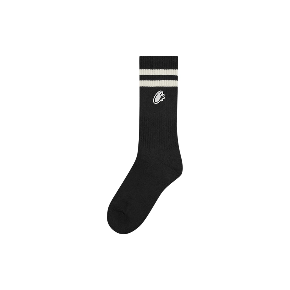 Corteiz Patch Socks Black/White