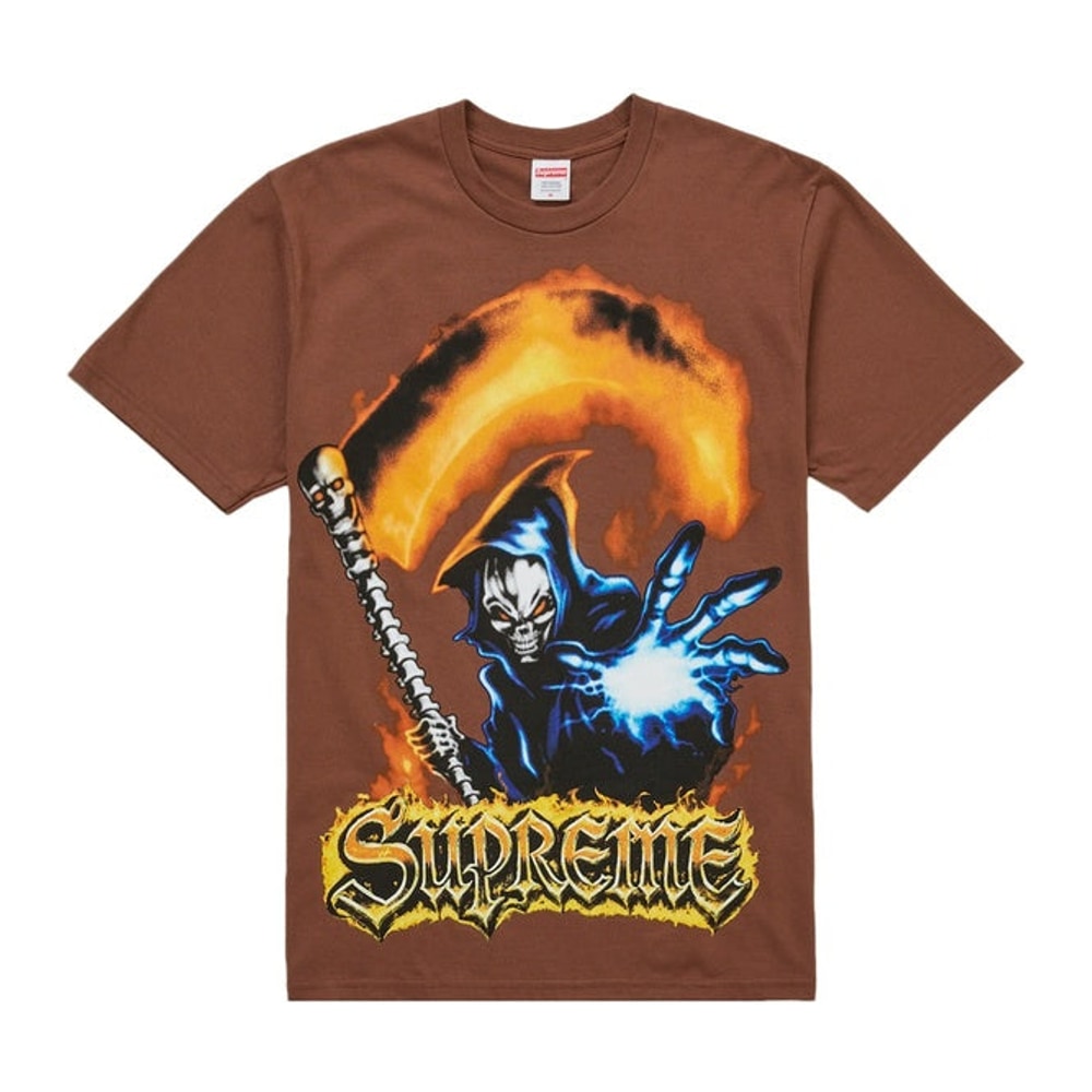 Supreme Grim Reaper Tee Brown – majica