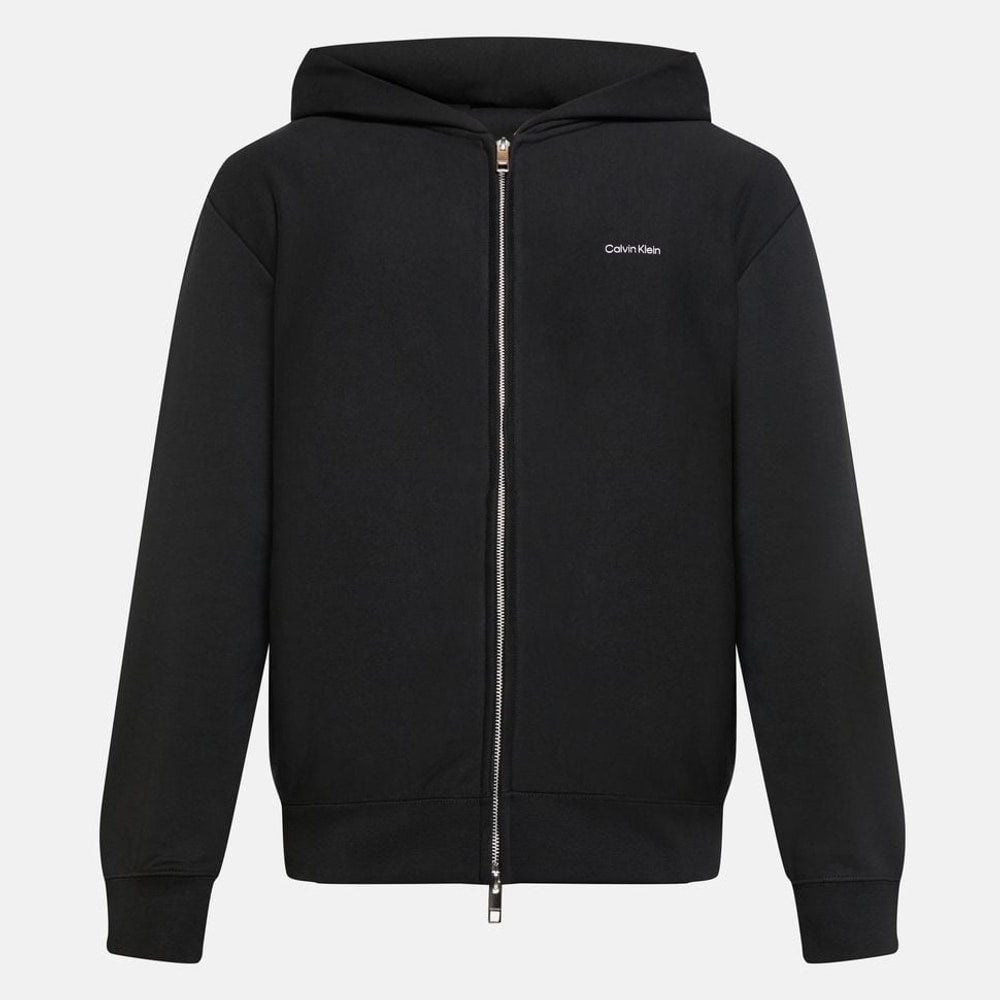 Calvin Klein Hooded sweat jacket Black – jas, zwart