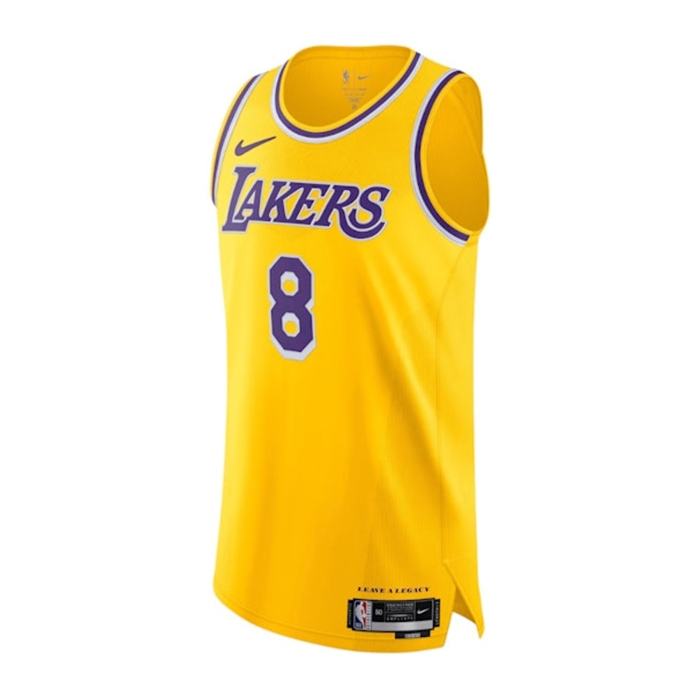 Nike Los Angeles Lakers Icon Edition 2022/23 Dri-FIT ADV NBA Authentic Jersey Amarillo – abbigliamento, giallo
