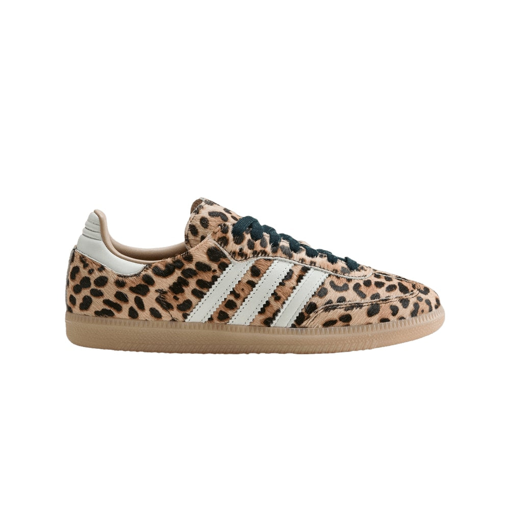 adidas Samba OG Leopard Magic Beige (Women's) – tenisky, oranžová