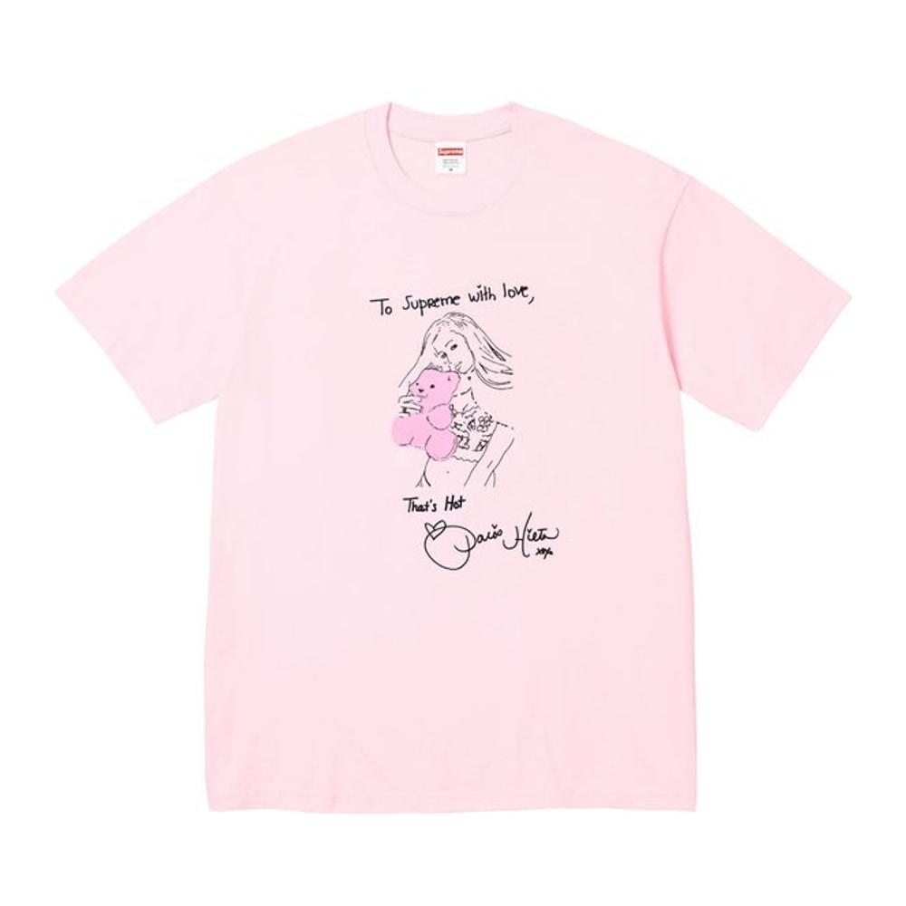 Supreme Paris Tee Light Pink – футболка