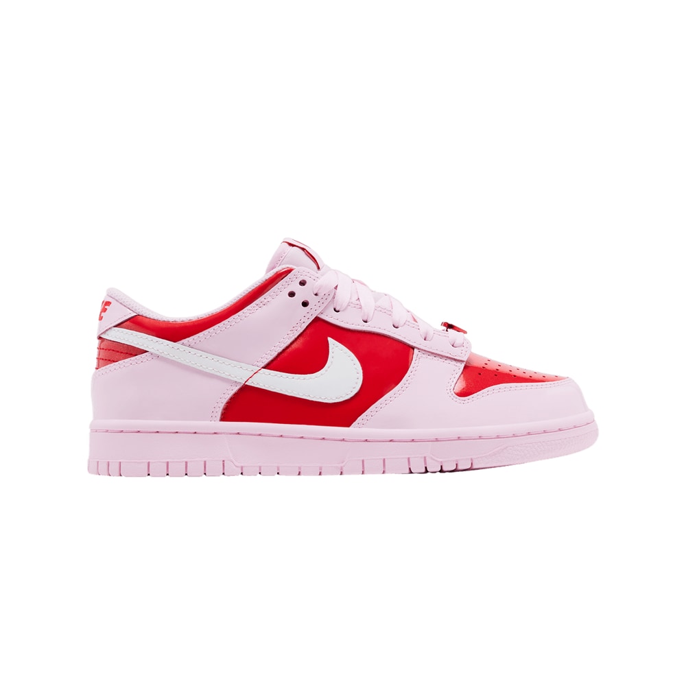 Nike Dunk Low GS Pink Valentiness Day 2026 – tenisky, červená