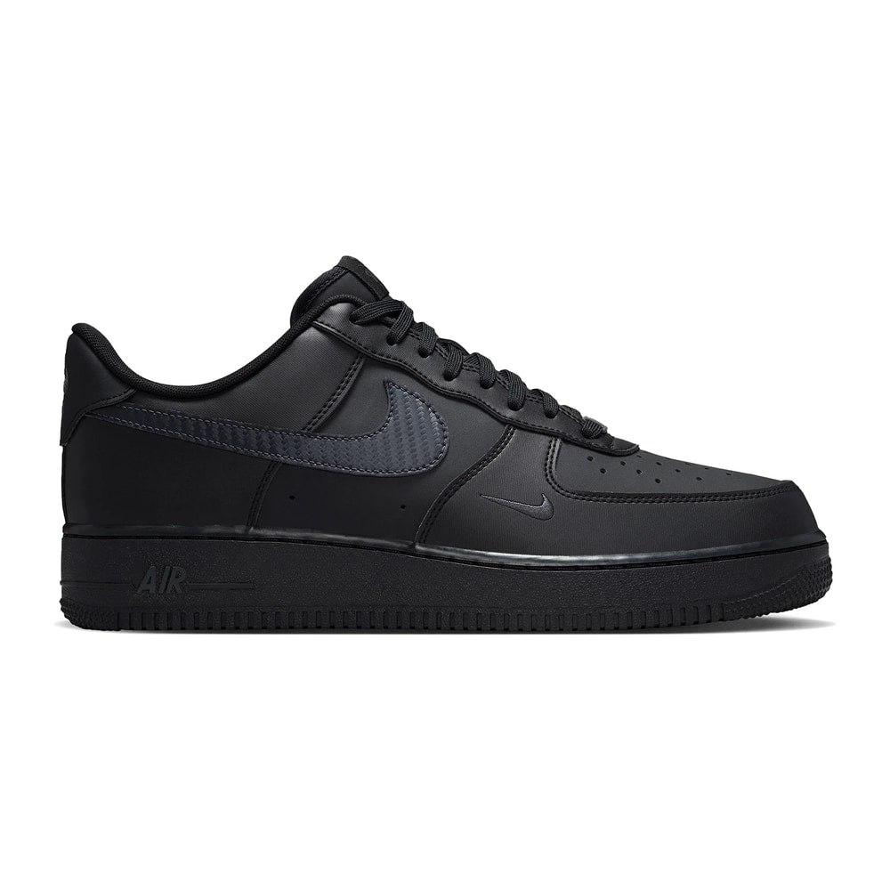 Nike Air Force 1 Low '07 Carbon Fiber Swoosh Black Anthracite – Schuhe