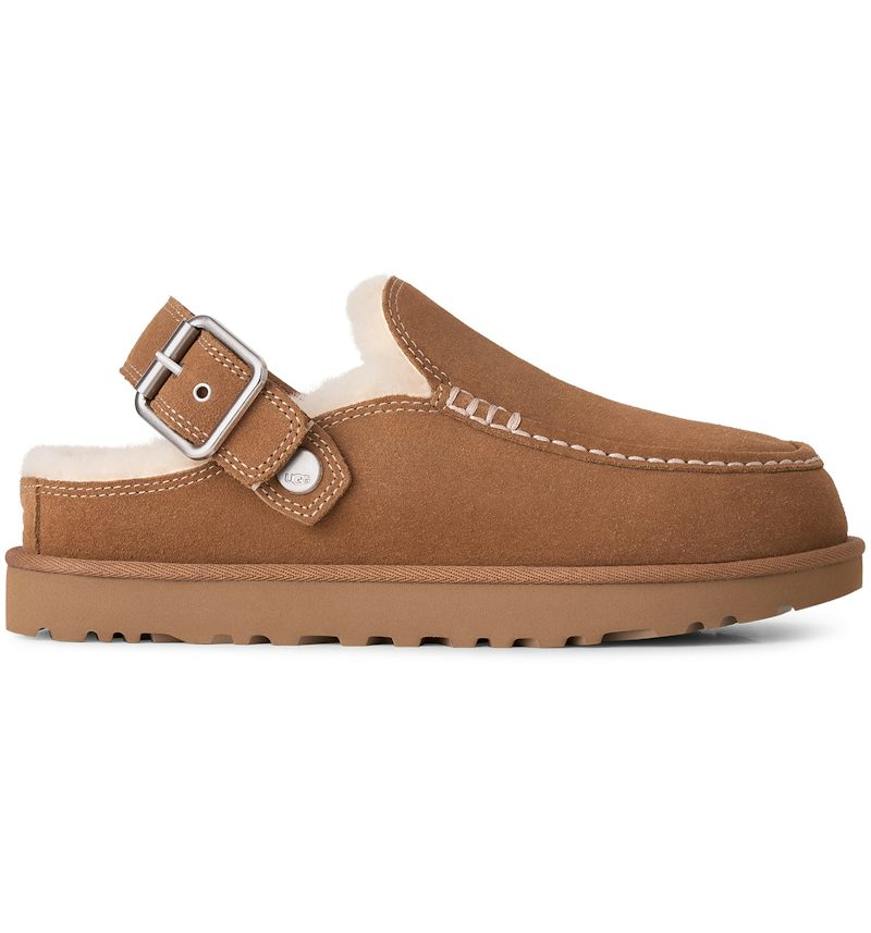 UGG Goldenstar Evelina Clog Chestnut (Women's) – Schuhe